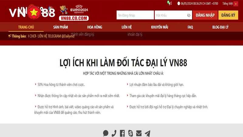 Trở Thành Đại Lý VN88 - Cơ Hội Tăng Thu Nhập Khủng 2026 - muhoca